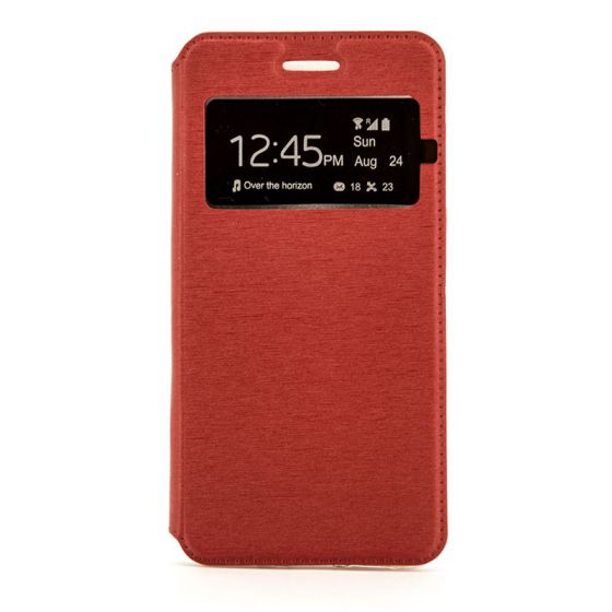 X One Funda Libro Flip Huawei P10 Lite Rojo